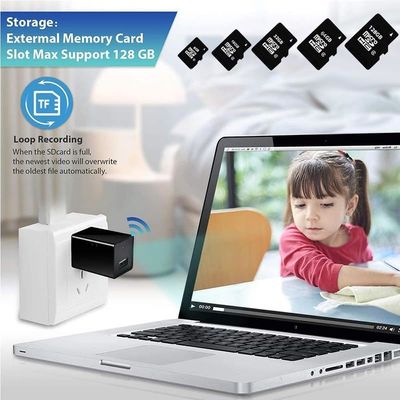Security WIFI Mini Spy Camera , Mini Hidden Spy Camera With Audio