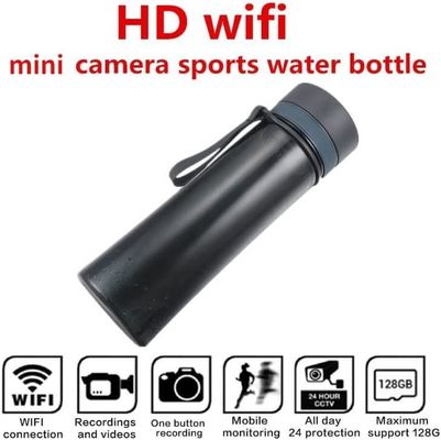 WIFI Hidden Bedroom Camera Water Bottle Spy Cam